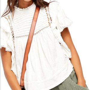Free People Le Femme top ivory